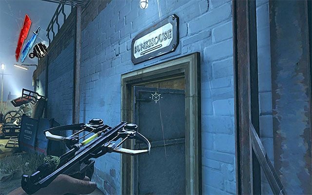 Kolejne miejsce, do którego warto się udać, to baraki (Bunkhouse) - Zbadanie podwórza | Misja 2 - High Overseer Campbell | Dishonored - Dishonored - poradnik do gry