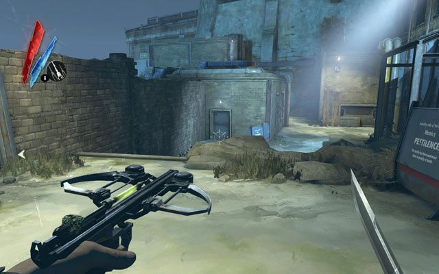 Na spotkanie z Samuelem musisz wybrać się niezależnie od tego czy zbadałeś i zabezpieczyłeś podwórze czy też nie - Spotkanie się z Samuelem | Misja 2 - High Overseer Campbell | Dishonored - Dishonored - poradnik do gry