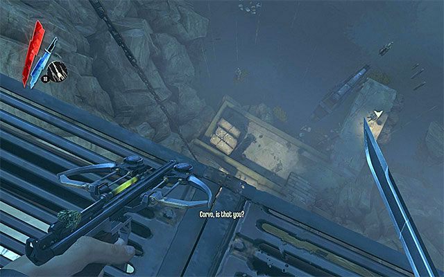 Przejdź przez wspomniany wyżej budynek i skręć w lewo - Spotkanie się z Samuelem | Misja 2 - High Overseer Campbell | Dishonored - Dishonored - poradnik do gry