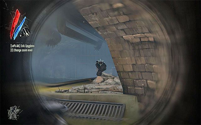 Po dotarciu do końcowej części kanałów okaże się, że obawy mieszkańców pubu były uzasadnione, albowiem przebywają tu płaczący (weepers) - Zbadanie kanałów | The Hound Pits Pub #3 | Dishonored - Dishonored - poradnik do gry