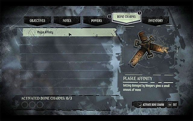 Poszczególne amulety posiadają różne (mniej lub bardziej pożyteczne) właściwości - Kościane amulety - Zasady odnajdywania | Sekrety | Dishonored - Dishonored - poradnik do gry