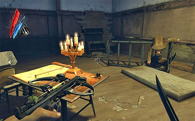 AMULET 2/5 - Amulet znajduje się na piętrze budynku, w którym ukrywał się handlarz Griff - Kościane amulety - Misje 2-4 | Sekrety | Dishonored - Dishonored - poradnik do gry