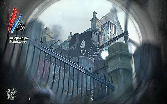 Misja ta rozpozyna się w tym samym miejscu co poprzednia, tak więc powinieneś być doskonale rozeznany w sytuacji - Ominięcie pierwszej wieży strażniczej | Misja 3 - House of Pleasure | Dishonored - Dishonored - poradnik do gry