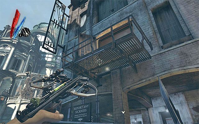 Zanim cokolwiek więcej zdziałasz radzę dokładnie zbadać tę część mapy - Przedostanie się do klubu Złoty Kot | Misja 3 - House of Pleasure | Dishonored - Dishonored - poradnik do gry