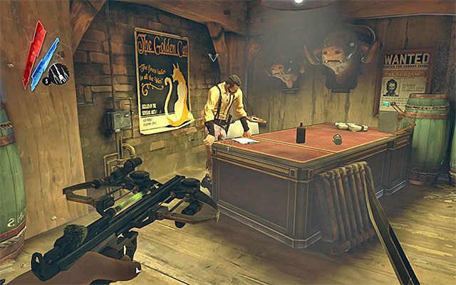 Kieruj się stopniowo ku tylnej części destylarni - Spotkanie się z liderem gangu Bottle Street | Misja 3 - House of Pleasure - Dishonored - poradnik do gry