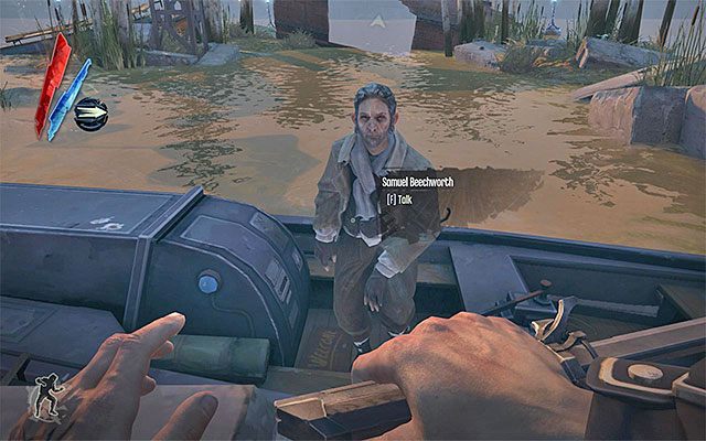 Upewnij się, że pozostawiałeś w pubie wszystkie sprawy i powróć do punktu startu, czyli do doków - The Hound Hits Pub #4 | Misja 3 - House of Pleasure | Dishonored - Dishonored - poradnik do gry