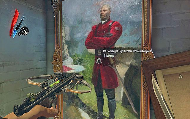 OBRAZ 1/1 - Obraz znajduje się w tajnej komnacie Campbella w piwnicy budynku Nadzorcy - Obrazy Sokolova | Sekrety | Dishonored - Dishonored - poradnik do gry