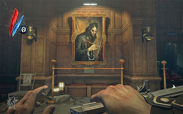 OBRAZ 1/3 - Obraz znajduje się na pierwszym piętrze apartamentu handlarza sztuką - Obrazy Sokolova | Sekrety | Dishonored - Dishonored - poradnik do gry