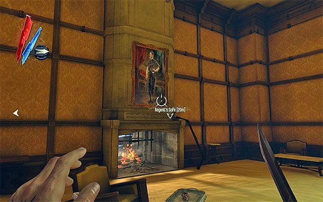 OBRAZ 1/1 - Obraz znajduje się w pomieszczeniu sąsiadującym z komnatami Lorda Regenta (drugie piętro wieży Dunwall) - Obrazy Sokolova | Sekrety | Dishonored - Dishonored - poradnik do gry