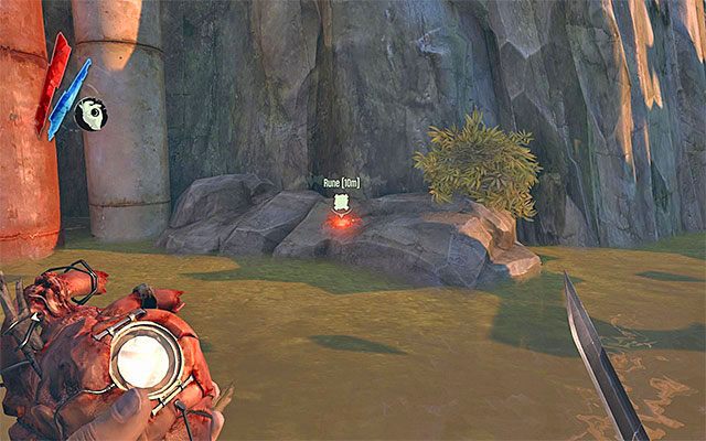 W zależności od upodobań możesz teleportować się na kolejne wysepki z użyciem mocy Blink (teleportacja) lub podpływać do nich - Spotkanie z admirałem | The Hound Pits Pub #1 i #2 | Dishonored - Dishonored - poradnik do gry