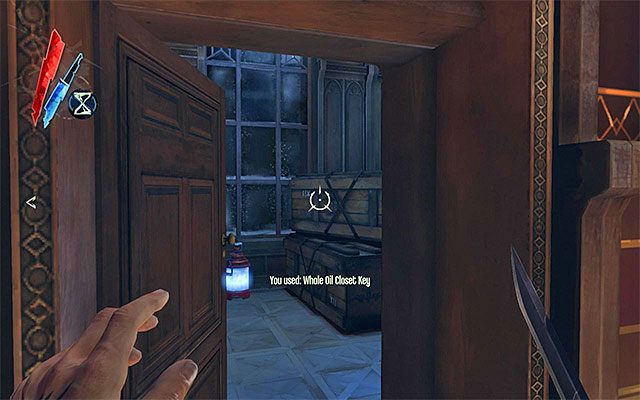 Ostatnia metoda zakłada wyłączenie wspomnianej wyżej ściany światła, przy czym jest to niestety dość skomplikowane - Zbadanie pierwszego piętra posiadłości Boyleów | Misja 5 - Lady Boyles Last Party - Dishonored - poradnik do gry