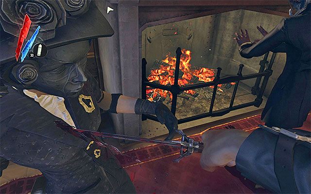 Już po tym jak ustalisz cel swojej misji musisz zastanowić się w jaki sposób chciałbyś pozbyć się Lady Boyle - Wybranie sposobu eliminacji Lady Boyle | Misja 5 - Lady Boyles Last Party - Dishonored - poradnik do gry