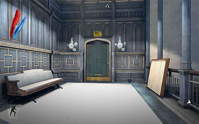 Najlepszym sposobem dotarcia na drugie piętro jeśli zależy ci na pozostawaniu w ukryciu jest skierowanie się do wspomnianej wcześniej odrębnej klatki schodowej znajdującej się w południowo-wschodniej części pierwszego piętra - Eksploracja pierwszego piętra wieży Dunwall | Misja 6 - Return to the Tower - Dishonored - poradnik do gry