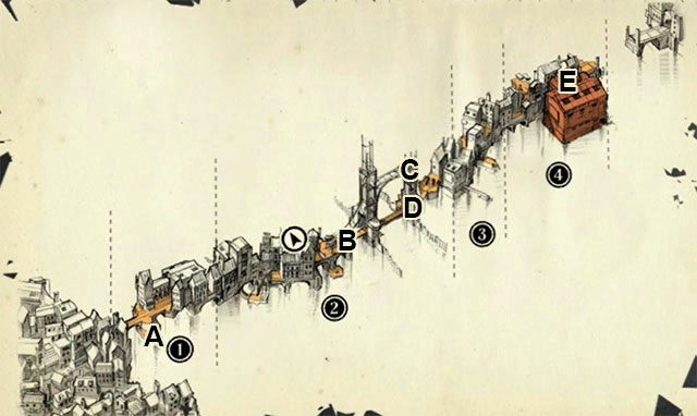 Oznaczenie na mapie - Plan misji | Misja 4 - The Royal Physician | Dishonored - Dishonored - poradnik do gry