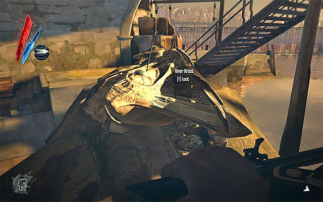 Eliminuj rzeczne potwory po kolei, starając się nie podejmować przy tym zbyt dużego ryzyka - Oswobodzenie Aleca | Misja 4 - The Royal Physician | Dishonored - Dishonored - poradnik do gry