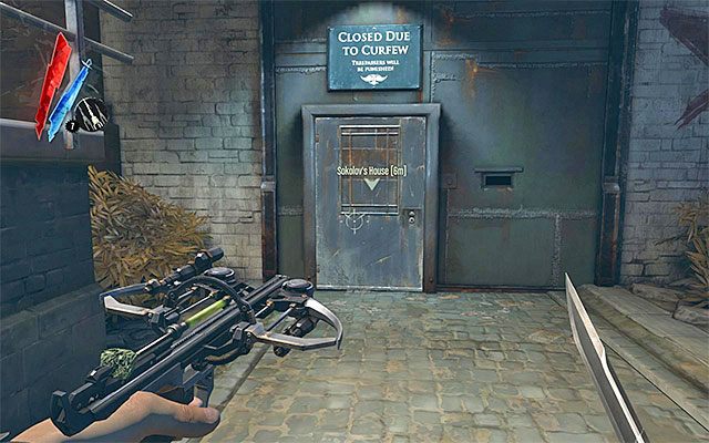 Zbliż się do uratowanej kobiety, namawiając ją do ucieczki - Ominięcie trzeciego posterunku | Misja 4 - The Royal Physician | Dishonored - Dishonored - poradnik do gry