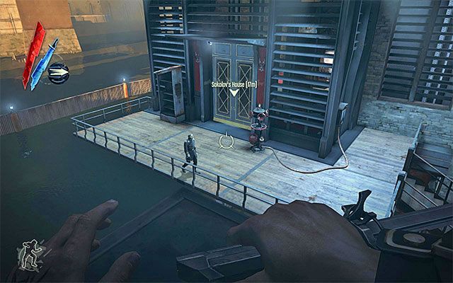Do lokacji [Dom Sokolova - Sokolovs House] możesz przedostać się na trzy zasadnicze sposoby - Przedostanie się do domu Sokolova | Misja 4 - The Royal Physician | Dishonored - Dishonored - poradnik do gry