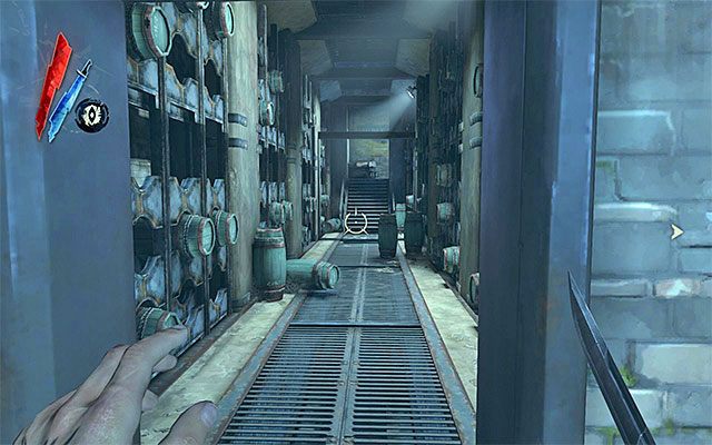 Drugi wariant zakłada przedostanie się przez piwnicę - Przedostanie się do domu Sokolova | Misja 4 - The Royal Physician | Dishonored - Dishonored - poradnik do gry