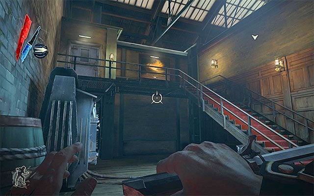 Polecam zbadać oba pomieszczenia na piętrze, odnajdując złoto, żywność oraz eliksir zdrowia Sokolova - Zbadanie domu Sokolova | Misja 4 - The Royal Physician | Dishonored - Dishonored - poradnik do gry