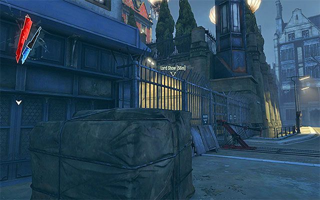 Do posiadłości Boyleów możesz się oczywiście przedostać na wiele różnych sposobów, przy czym generalnie można tu dokonać podziału na trzy główne metody działania - Przedostanie się na teren posiadłości Boyleów | Misja 5 - Lady Boyles Last Party - Dishonored - poradnik do gry