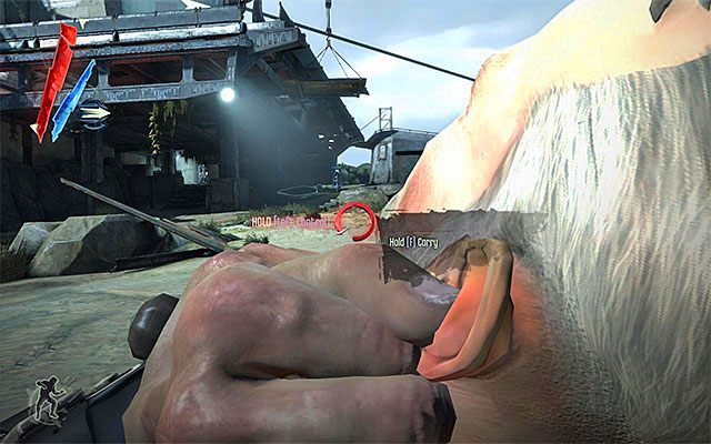 Wieża strażnicza to nie jedyne zagrożenie z jakim musisz sobie radzić, bo w okolicy przebywa także wielu wartowników i o ile niektóre postacie pozostają przez cały czas w tym samym miejscu, to musisz się też liczyć z obecnością patroli (głównie dwu lub trzyosobowych) - Zbadanie obszaru wokół fortu | Misja 9 - The Light at the End | Dishonored - Dishonored - poradnik do gry