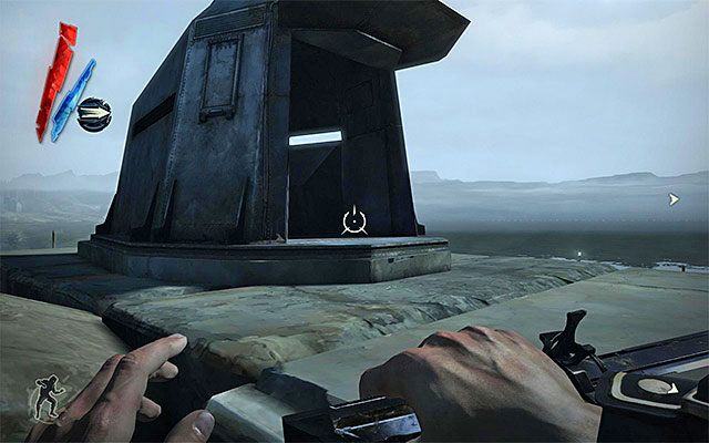 W trakcie eksploracji plaży Twoją uwagę przykują zapewne niewielkie bunkry, takie jak ten pokazany na powyższym screenie - Zbadanie obszaru wokół fortu | Misja 9 - The Light at the End | Dishonored - Dishonored - poradnik do gry