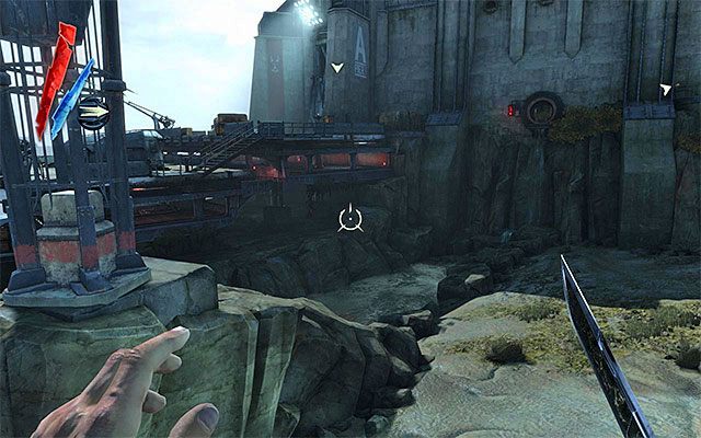 Do fortu możesz przedostać się na trzy zasadnicze sposoby - Przedostanie się do fortu | Misja 9 - The Light at the End | Dishonored - Dishonored - poradnik do gry