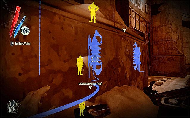 Zachowaj czujność już po powrocie do zneutralizowanej ściany światła - Przedostanie się do stróżówki | Misja 9 - The Light at the End | Dishonored - Dishonored - poradnik do gry