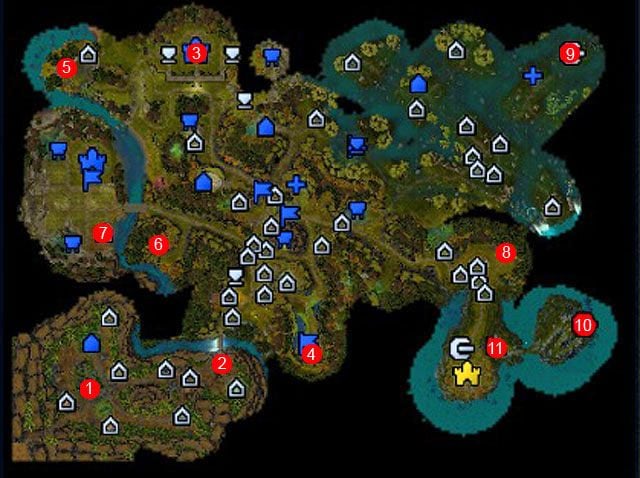 1 - FORT (miejsce startu) - Misja 1 | Mapy Heroes VI Danse Macabre - Heroes VI - Danse Macabre - poradnik do gry