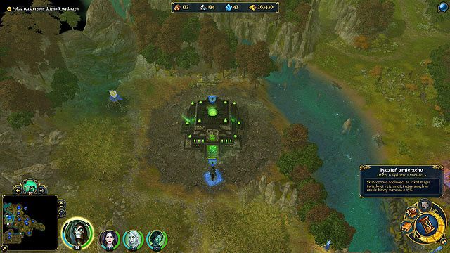 Nasza Nekropolia jest niestety w stanie surowym - Brama; Kostur Zaświatów (3,4) | 1 - Upadek Domu Byka (zadania główne) - Heroes VI - Danse Macabre - poradnik do gry