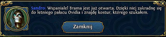 Portal jest już otwarty a dodatkowo w nasze ręce wpadnie Ornat Nekromanty - artefakt z Zestawu Wielkiego Lisza - Brama; Kostur Zaświatów (3,4) | 1 - Upadek Domu Byka (zadania główne) - Heroes VI - Danse Macabre - poradnik do gry
