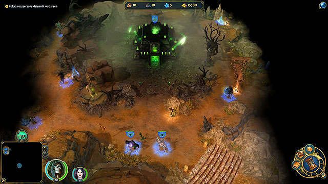 Pierwsze co powinnyśmy zrobić to wybudować w zamku Zrujnowaną Wieżę (Duchy), zwerbować jej mieszkańców i przyłączyć do naszych i tak dość skromnych sił - Pierścień Nieskruszonego | 2 - Maska Czarnej Śmierci (zadania główne) - Heroes VI - Danse Macabre - poradnik do gry