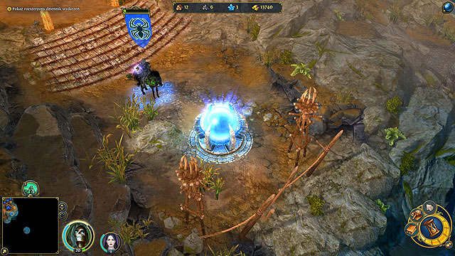 Pozostałe tego typu obiekty są niestety rozsiane w różnych częściach mapy - Pierścień Nieskruszonego | 2 - Maska Czarnej Śmierci (zadania główne) - Heroes VI - Danse Macabre - poradnik do gry