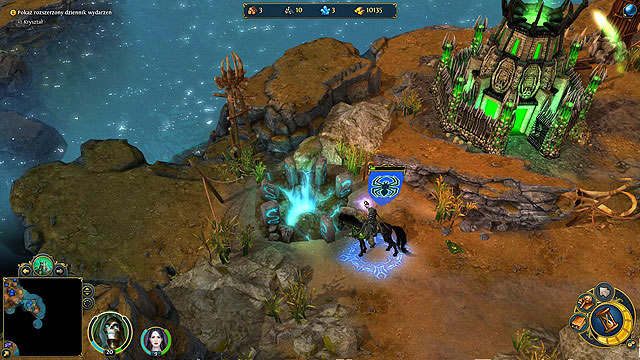 Tym samym podwoiła się liczba punktów naszej many oraz nastąpiła aktualizacja dziennika zadań - Pierścień Nieskruszonego | 2 - Maska Czarnej Śmierci (zadania główne) - Heroes VI - Danse Macabre - poradnik do gry