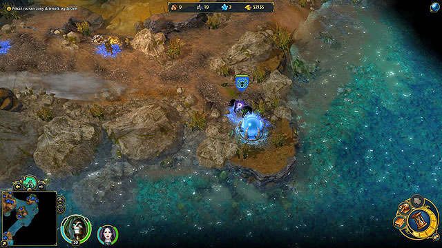 Wyspa nie jest specjalnie rozległa - Pierścień Nieskruszonego | 2 - Maska Czarnej Śmierci (zadania główne) - Heroes VI - Danse Macabre - poradnik do gry