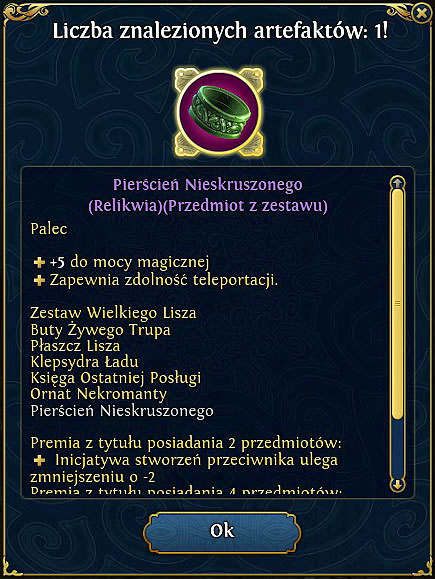 PODSUMOWANIE - Pierścień Nieskruszonego | 2 - Maska Czarnej Śmierci (zadania główne) - Heroes VI - Danse Macabre - poradnik do gry