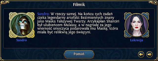 Spod Studni Dusz udajemy się na południe w stronę ruin - Maska Fałszywego Oblicza | 2 - Maska Czarnej Śmierci (zadania główne) - Heroes VI - Danse Macabre - poradnik do gry