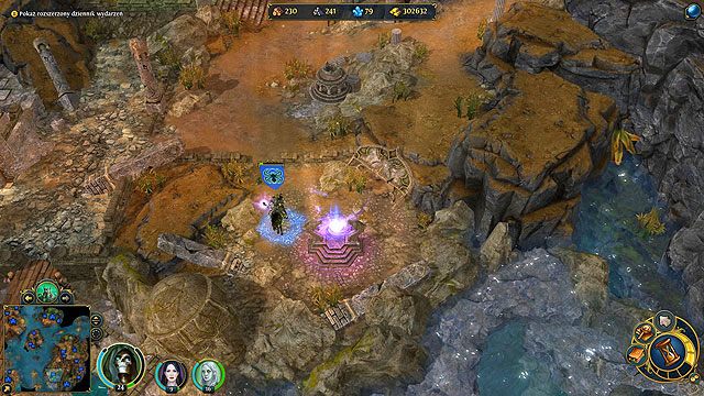 Przekroczenie tej bramy nie spotkało się z miłym przejęciem ze strony gospodarza - Maska Fałszywego Oblicza | 2 - Maska Czarnej Śmierci (zadania główne) - Heroes VI - Danse Macabre - poradnik do gry