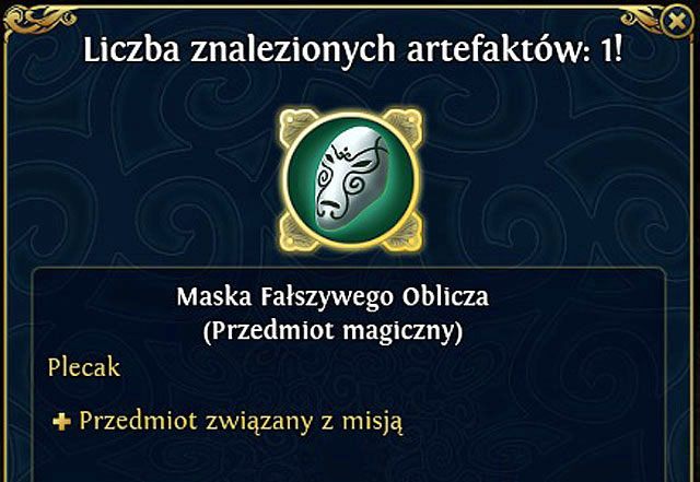 Sandro wreszcie zdobył to czego szukał - Maska Fałszywego Oblicza | 2 - Maska Czarnej Śmierci (zadania główne) - Heroes VI - Danse Macabre - poradnik do gry