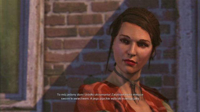Kobieta bita jest przez brutalnego męża, którego sam musisz pobić - Zadania Ellen w Assassins Creed 3 Remastered - Assassins Creed 3 - poradnik do gry