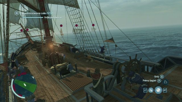 Na początku trzymaj się blisko sojusznika i poczekaj, aż wrogowie się do was zbliżą - Wołanie o pomoc | Zlecenia kaperskie w Assassins Creed 3 Remastered - Assassins Creed 3 - poradnik do gry