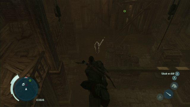 Kolejnego żołnierza znajdziesz poziom niżej - Fort Wolcott (lokacja morska) | Skarb kapitana Kidda | Assassins Creed 3 - Assassins Creed 3 - poradnik do gry