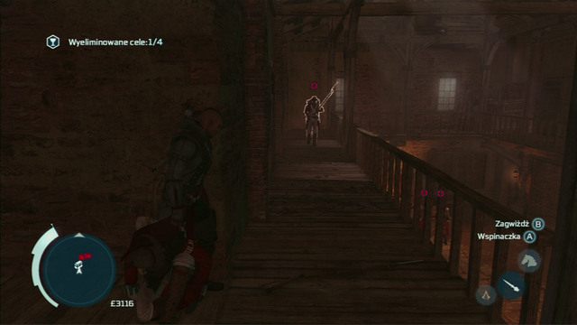 Możesz teraz zagwizdać na Brytyjczyka i wbić mu ostrze z ukrycia - Fort Wolcott (lokacja morska) | Skarb kapitana Kidda | Assassins Creed 3 - Assassins Creed 3 - poradnik do gry