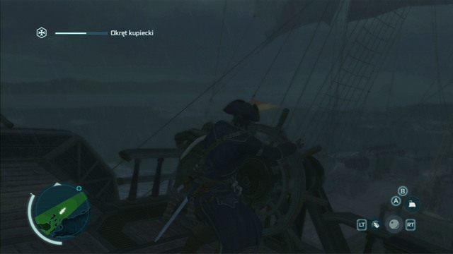 Dodatkowo podczas sztormu musisz zwracać uwagę na falę zalewające pokład - Sterowanie okrętem | Żegluga w Assassins Creed 3 Remastered - Assassins Creed 3 - poradnik do gry