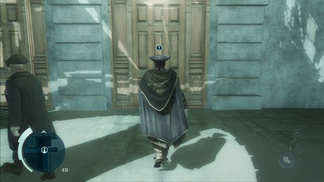 Dotrzesz w ten sposób do miejsca, gdzie Desmond wcieli się w nową postać - Sekwencja 1 - Kurs przypominający | Solucja Assassins Creed 3 - Assassins Creed 3 - poradnik do gry