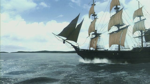 Gdy odzyskasz kontrolę nad postacią, udaj się na pokład okrętu, rozmawiając pod drodze z zaznaczonymi na mapie mężczyznami - Sekwencja 1 - Podróż do nowego świata | Solucja Assassins Creed 3 - Assassins Creed 3 - poradnik do gry