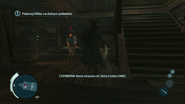 Po kilku dniach podróży okręt zostanie zaatakowany, a twój bohater zamknięty pod pokładem - Sekwencja 1 - Podróż do nowego świata | Solucja Assassins Creed 3 - Assassins Creed 3 - poradnik do gry