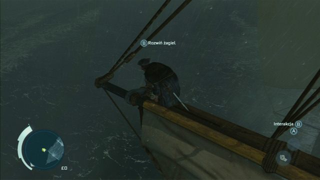 Ostatni punkt znajdziesz na jednym z masztów - Sekwencja 1 - Podróż do nowego świata | Solucja Assassins Creed 3 - Assassins Creed 3 - poradnik do gry