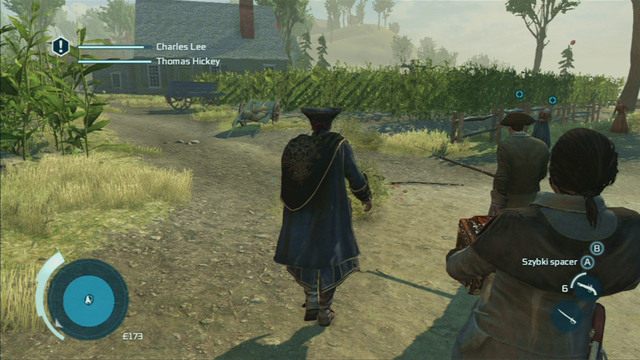 Idąc razem z towarzyszami we wskazanym kierunku, będziesz co jakiś czas napadany przez najemników - Sekwencja 2 - Interesy Johnsona | Solucja Assassins Creed 3 - Assassins Creed 3 - poradnik do gry