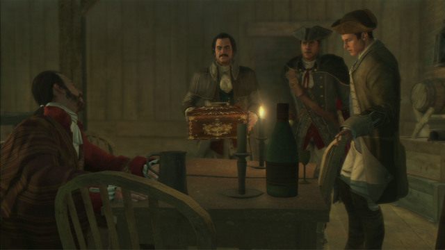 Kiedy dotrzesz we wskazane miejsce, misja dobiegnie końca - Sekwencja 2 - Interesy Johnsona | Solucja Assassins Creed 3 - Assassins Creed 3 - poradnik do gry